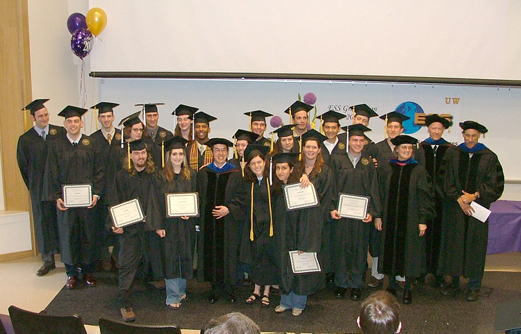 UW ESS UnderGraduate Students of 2006 group photo