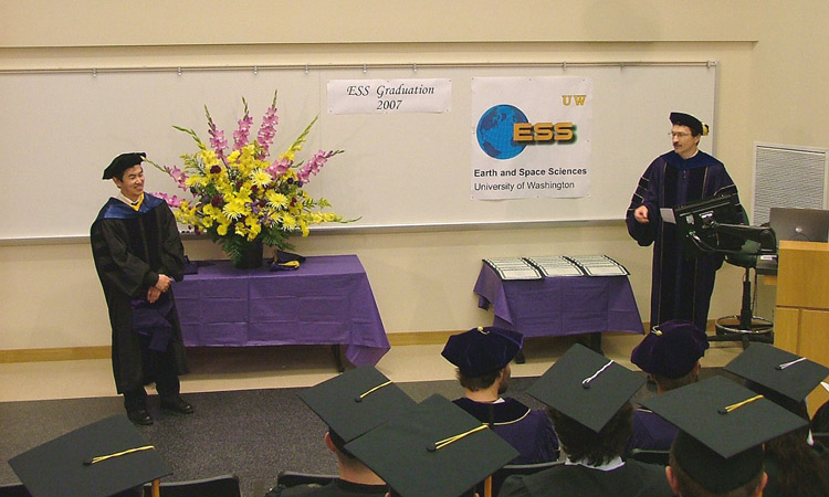 UW ESS Graduating Students of 2007