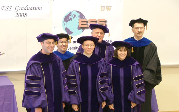 UW ESS Graduate Students of 2008 group photo