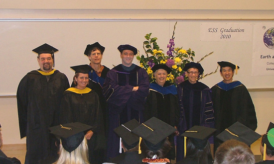 UW ESS Graduate Students of 2010 group photo