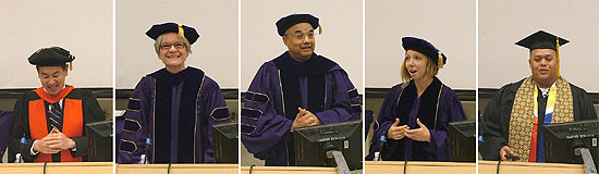 UW ESS Graduation 2012 Speakers photo