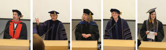 UW ESS Graduation 2013 Speakers photo