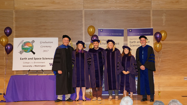 UW ESS PhD Students of 2017 Group Photo