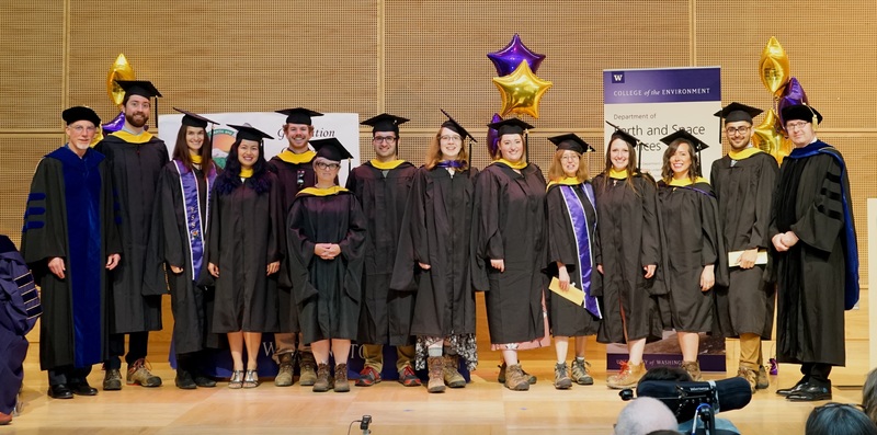 UW ESS Masters Students of 2019 Group Photo